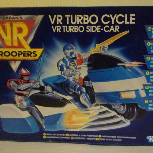 Kenner VR Troopers Turbo Cycle 1994 new, Saban Hasbro