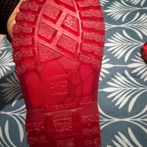 Aigle children's boots red new, sizes 24-25