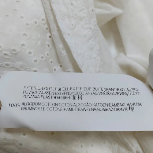 Pull&Bear embroidered cotton mini dress summer L like new