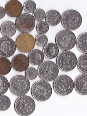 Netherlands coins used