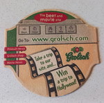 Grolsch coaster used