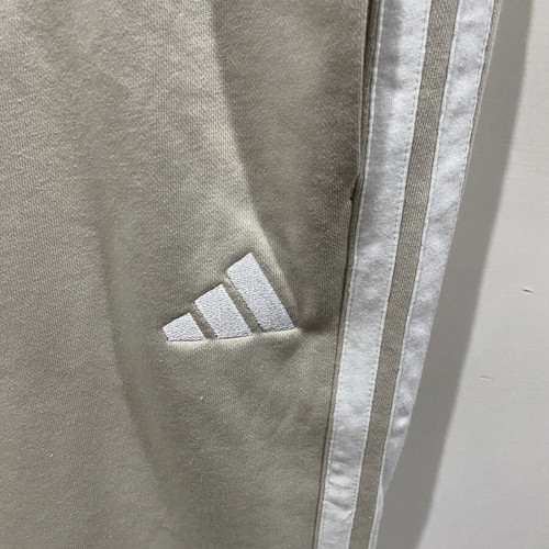 Adidas Essentials 3Stripes French Terry Pants new, beige, size M
