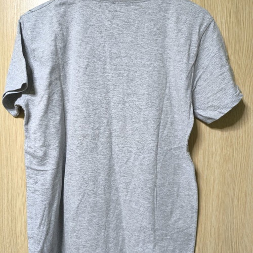 Men's T-shirt L like new, grey