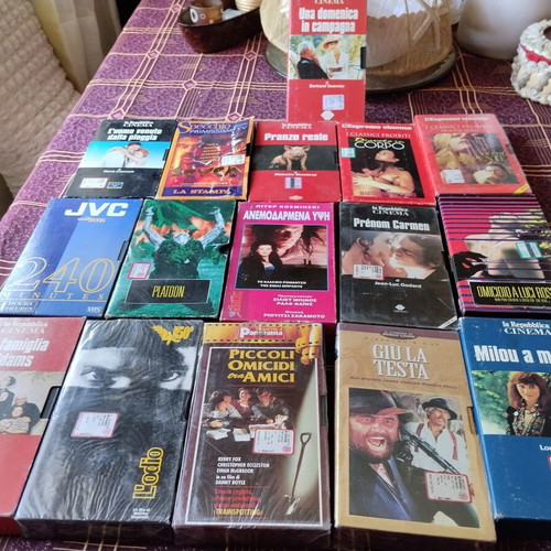 VHS video cassette collection used, pack of 34, classic and children's movies