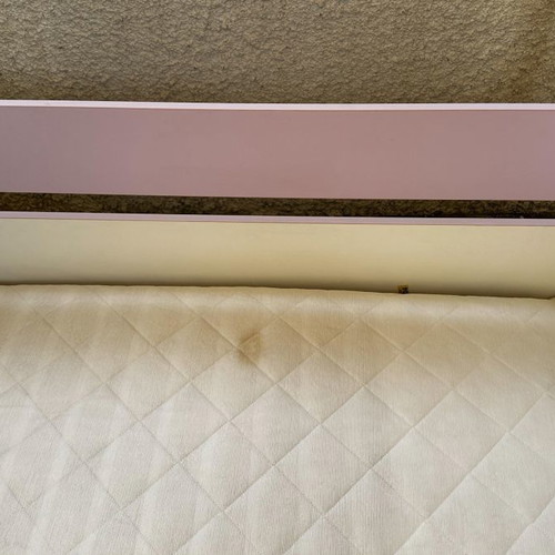 Lorelli children's bed used with Greco Strom mattress and drawer