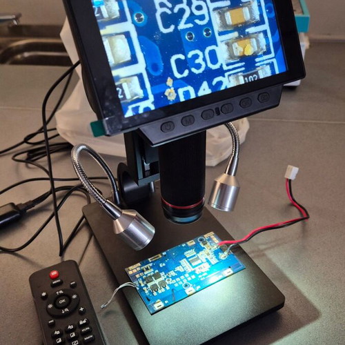 Andonstar ADSM302 digital microscope with 5" screen new