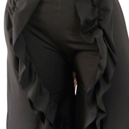 Black flamenco style one-piece swimsuit new