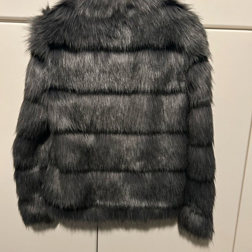 Only fur jacket women's short like new, gray