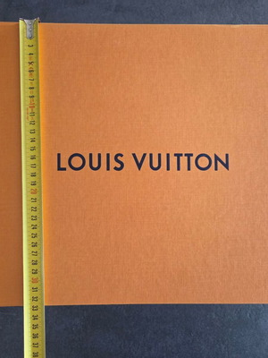 Louis Vuitton packaging box used, empty