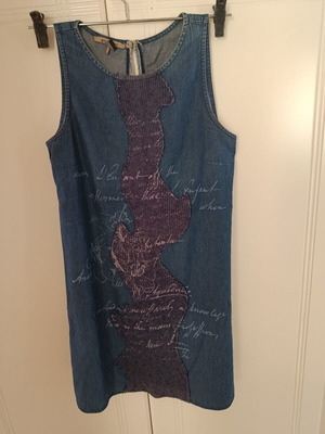 Φόρεμα Attrattivo denim Νο L σαν καινούργιο, μπλε