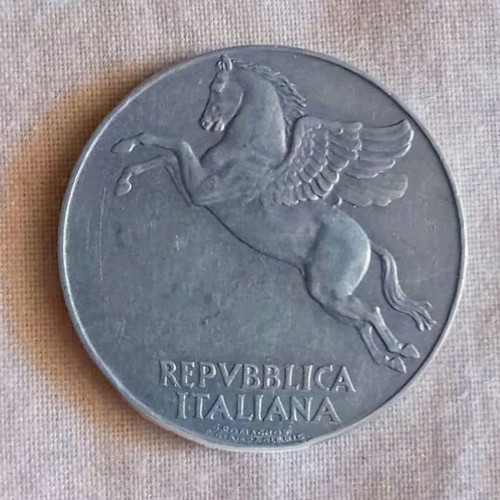 Italy 10 Lire 1948 coin used key date