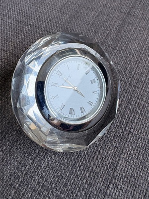 Vintage Crystal Collectors Επιτραπέζιο Ρολόι μοντέλο 62701 μεταχειρισμένο με ατέλειες