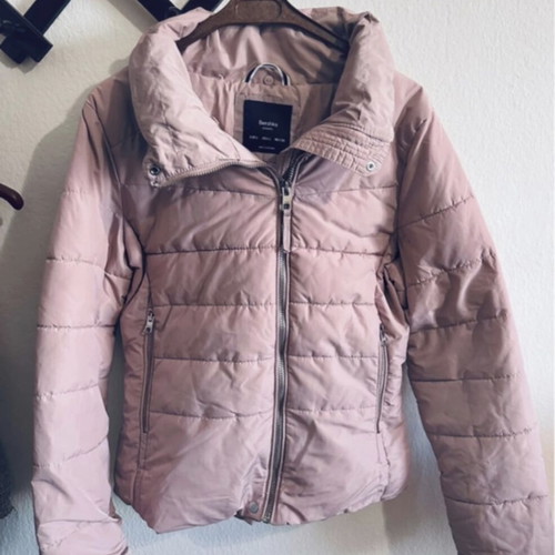 Bershka pink jacket, like new, size L