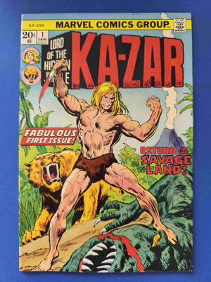 Ka-Zar Vol 2 #1 comic used, English