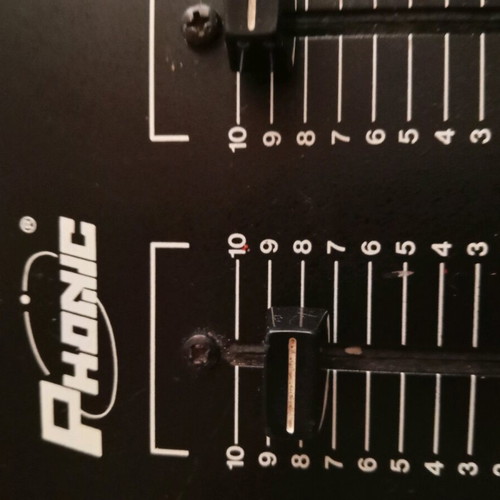Phonic SM-1000 sound mixer console used