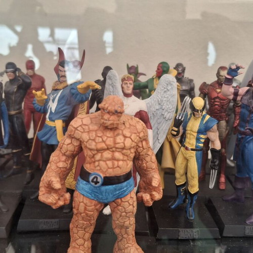 Marvel Official Collection 46 Figures used, Eaglemoss set