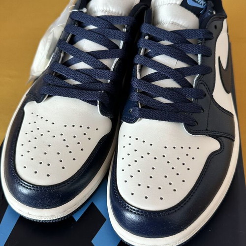 Nike Air Jordan Retro Low sneakers brand new, size 44, black and blue