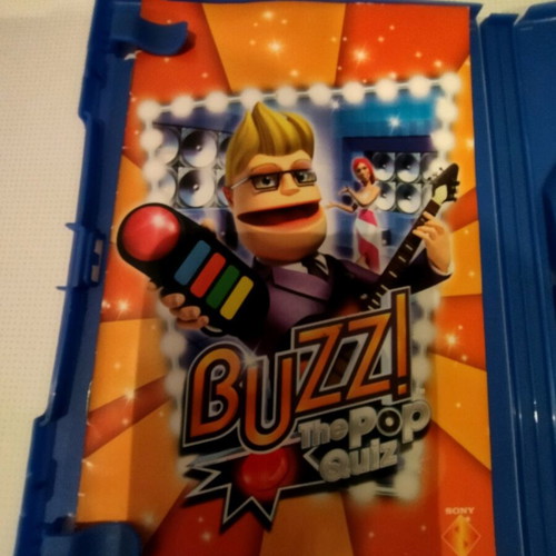 Buzz! The Pop Quiz PS2 used with manual