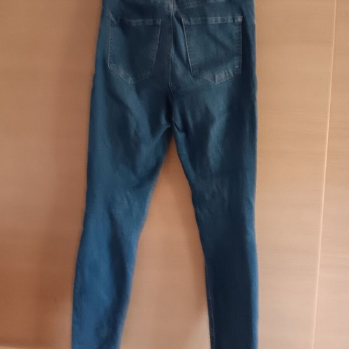 Women's denim jeans used, blue, sizes S and M