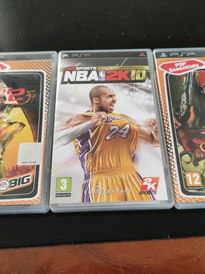 Παιχνίδια Sony PSP μεταχειρισμένα, πλήρη σε κουτί με manual