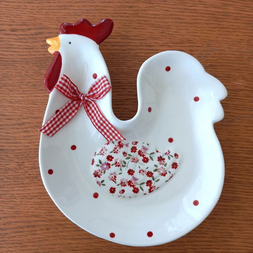 Seasonal ceramic and glass plates and trays new, Christmas and Easter