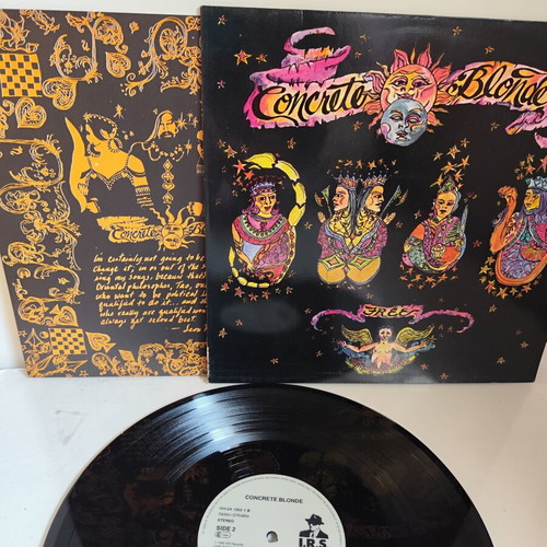 Concrete Blonde Free vinyl LP album 1989 near mint condition