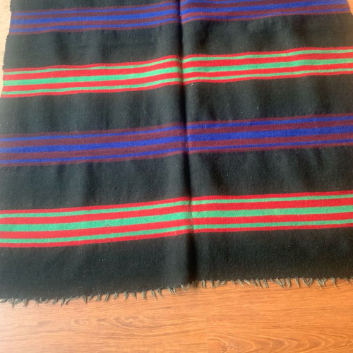 Wool handmade double rug new