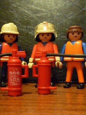 Playmobil πυροσβέστες μεταχειρισμένοι