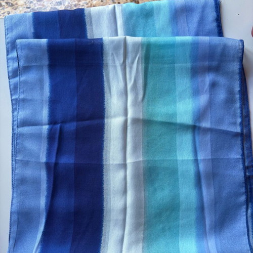 Blue scarf like new
