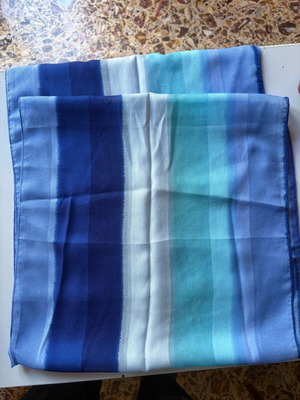 Blue scarf like new