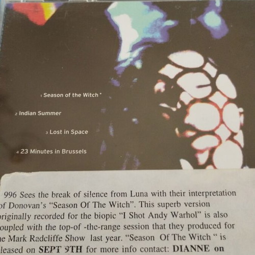 Luna Season of the Witch CD maxi single used, rock