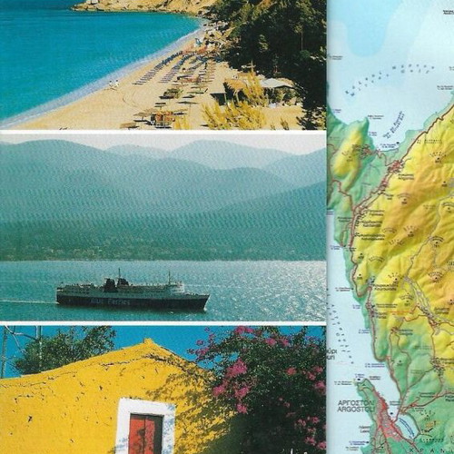 Tourist Guide Book Kefalonia & Ithaki used