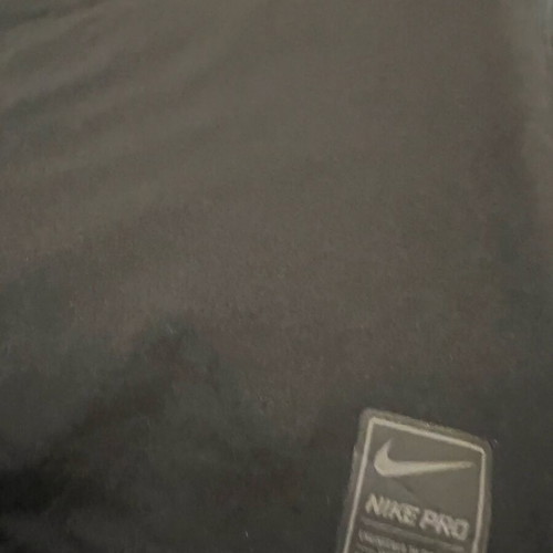Nike Pro dry fit T-shirt 2XL black like new cut sleeve sports shirt