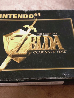 The Legend of Zelda Ocarina of Time Nintendo 64 употребяван, автентичен