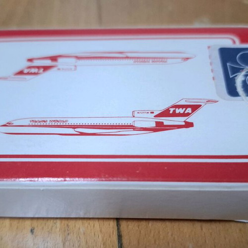 Vintage TWA Airlines playing cards like new