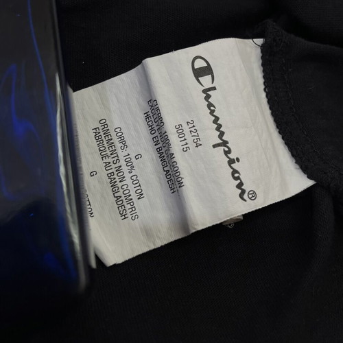 Champion men's t-shirt like new, size L, black