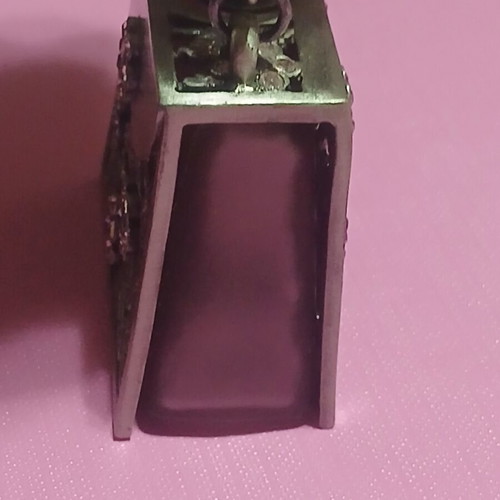 Vintage perfume bottle in Art Nouveau style, new