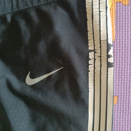 Nike leggings x large black used with wear and crotch repair