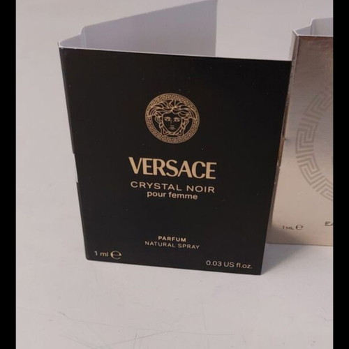 Versace perfume set Crystal Noir and Eros Pour Femme new