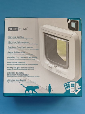 SureFlap microchip cat flap new