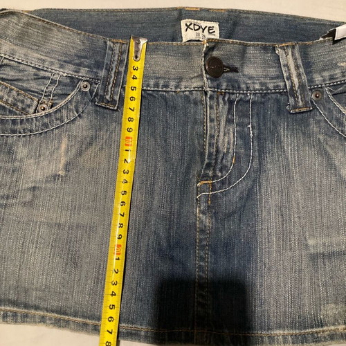 Mini denim skirt Pull & Bear like new, size M, blue