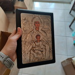 Religious icon like new