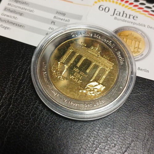 Germany 2009 60 Jahre BDR commemorative medal