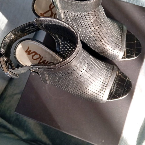 Sam Edelman leather shoe like new, black, size 37