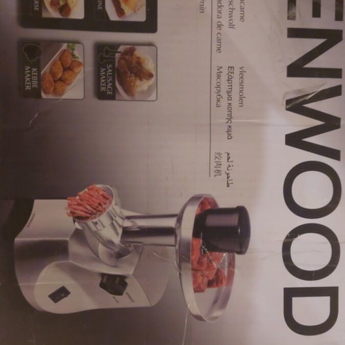Kenwood Meat Grinder 1600W Silver New