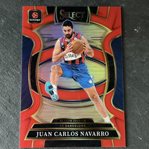 Juan Carlos Navarro Concourse Red Prizm basketball card new