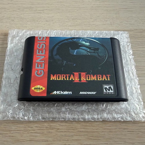 Mortal Kombat 2 Sega Megadrive like new Aftermarket game