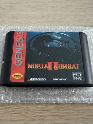 Mortal Kombat 2 Sega Megadrive like new Aftermarket game
