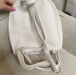 Summer backpack bag used, white