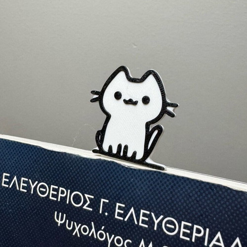 Cat bookmark new
